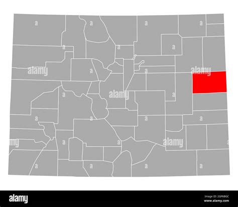 Kit carson colorado map Cut Out Stock Images & Pictures - Alamy