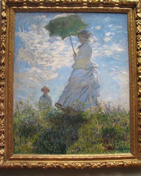 National Gallery - Monet, Woman with a Parasol