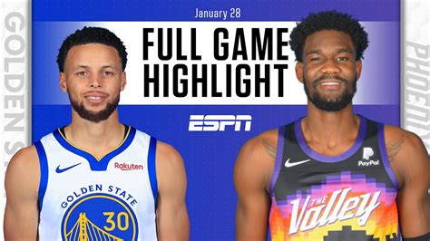 Golden State Warriors vs. Phoenix Suns [FULL GAME HIGHLIGHTS] | NBA on ...