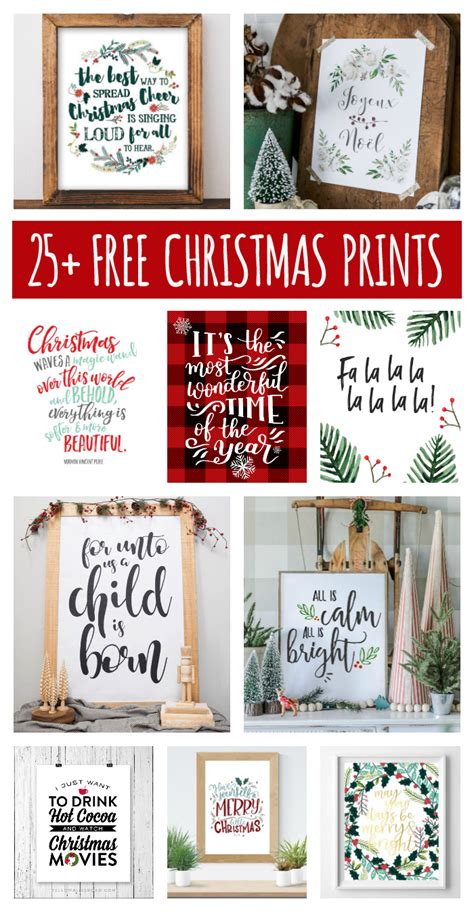 Free Christmas Printables - FREE PRINTABLE TEMPLATES