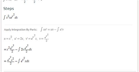 Symbolab Blog: Advanced Math Solutions – Integral Calculator, integration by parts, Part II