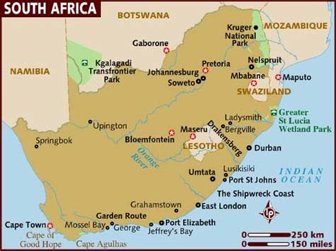 Physical Features of South Africa | hubpages