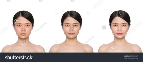 Womans Face Before After Makeup Stock Photo 722230783 | Shutterstock