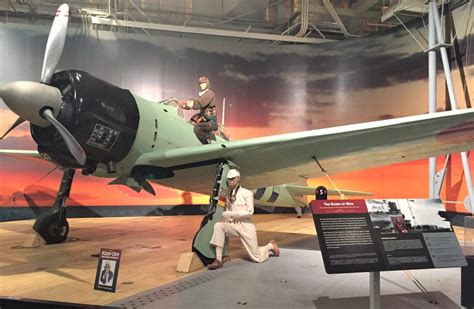 Japanese A6M Zero fighter like those used in the attack on Pearl Harbor. At the Pacific Aviation ...