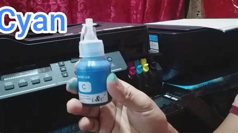 How to refill ink on Brother Printer DCP T710W/ Walking Rondo - YouTube