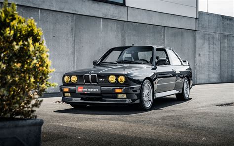 1680x1050 BMW M3 E30 3 Series Black Coupe 1680x1050 Resolution HD 4k ...