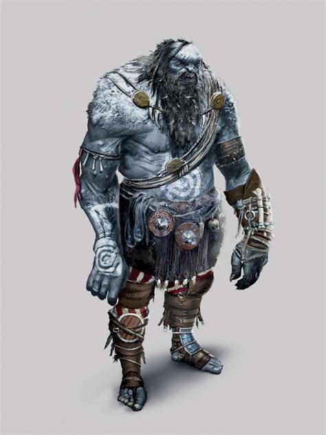 Monster Concept | Video Games Artwork | Ice giant, The witcher, Hunting art