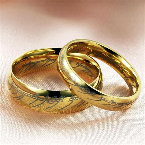 Gold Couple Wedding Rings With Names - Wedding Rings Sets Ideas