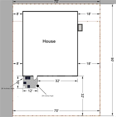 Blank Site Plan - No Easement Restrictions Site Plan, Floor Plans, Backyard, How To Plan, House ...