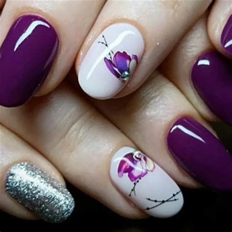 Nail Decals DIY Creative Decorative Flower Butterfly Nails Art Sticker ...