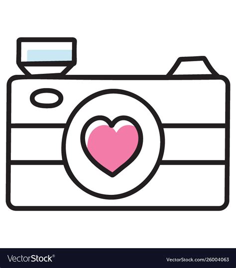 Favorite polaroid camera Royalty Free Vector Image