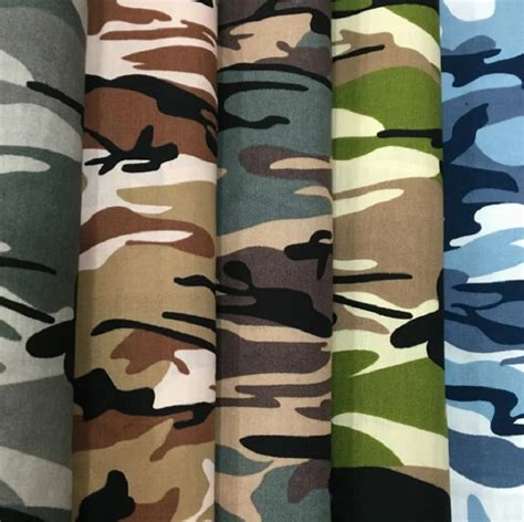 Aliexpress.com : Buy Camouflage Print Cotton Cloth Camo Cotton Poplin fabric diy sewing toys cap ...