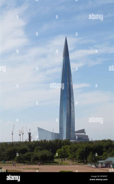 Gazprom headquarters building hi-res stock photography and images - Alamy