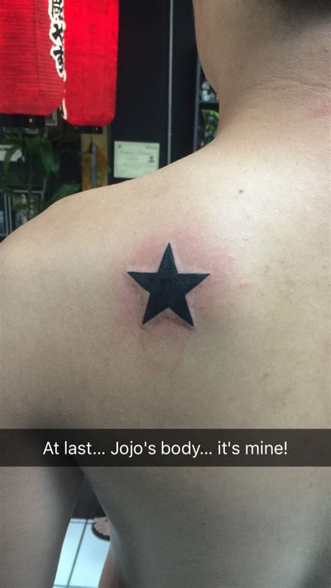 Share more than 68 jojo star birthmark tattoo - in.cdgdbentre