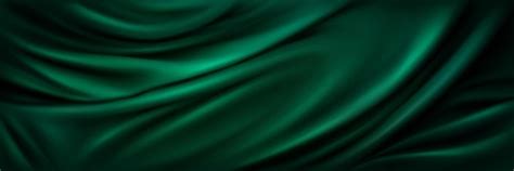 Free Vector | Green silk fabric background satin cloth texture