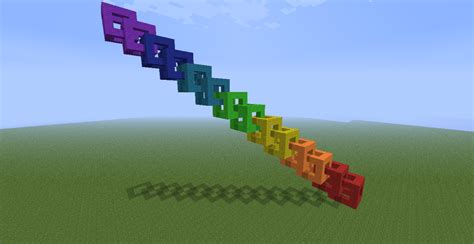 RAINBOW Minecraft Logo