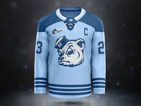 Maine Black Bears | Hockey Jersey Concept by Tyler Hunt on Dribbble