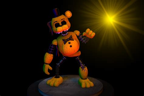 Ignited Golden Freddy by HyperRui37 on DeviantArt