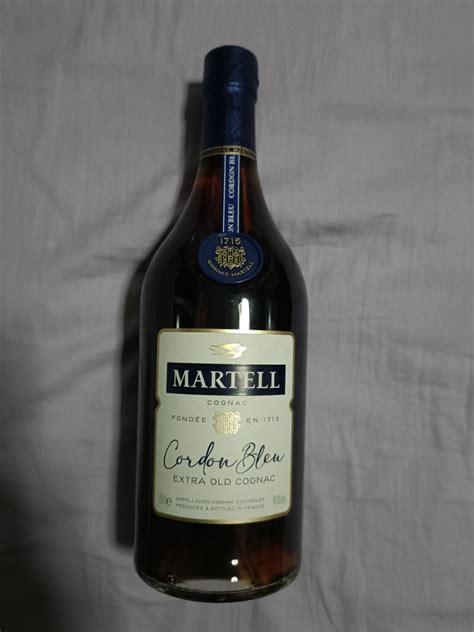Martell Cordon Bleu, 700ml, Food & Drinks, Alcoholic Beverages on Carousell