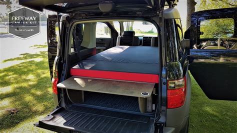 Honda Element Camping