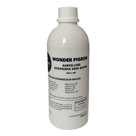 Harkers Wonder Pigeon is a liquid dietary supplement with astonishing ...