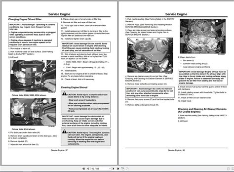 John Deere Tractor X500 Multi Terrain SN 080001 Operator's Manual ...