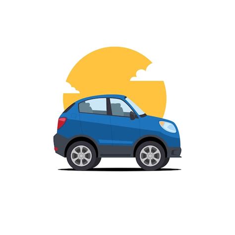 Premium Vector | Cartoon suv car vector illustration