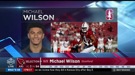 Cardinals Select Michael Wilson With No. 94 Pick