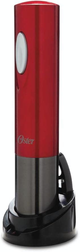 Amazon.com: Oster FPSTBW8220 Electric Wine Opener, Metallic Red ...