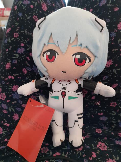 Guess who got the Rei Ayanami plush for Christmas!! : r/NeonGenesisEvangelion