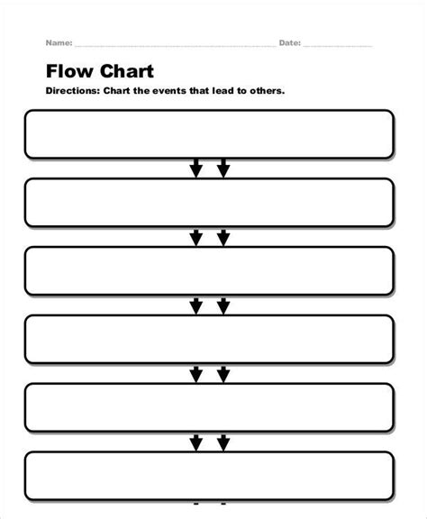 Printable Flow Chart Template Beautiful 10 Flow Chart Templates Word ...