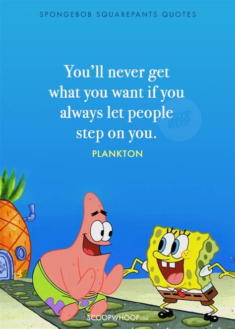 Quotes From Spongebob Squarepants That Teach Valuable Lessons