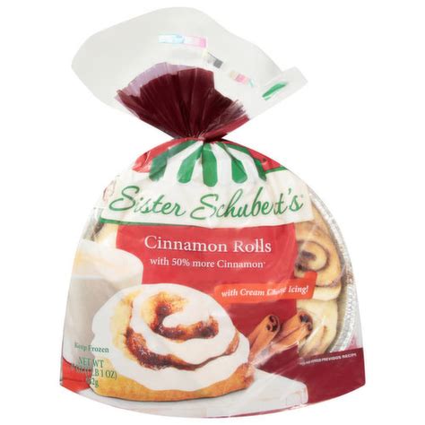 Sister Schubert's Cinnamon Rolls, with Cream Cheese Icing - Brookshire's