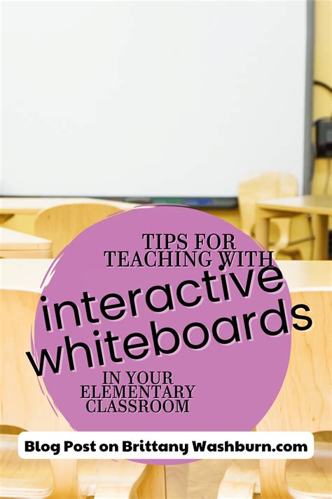 Maximizing Learning with Interactive Whiteboards: Tips for Elementary School Teachers