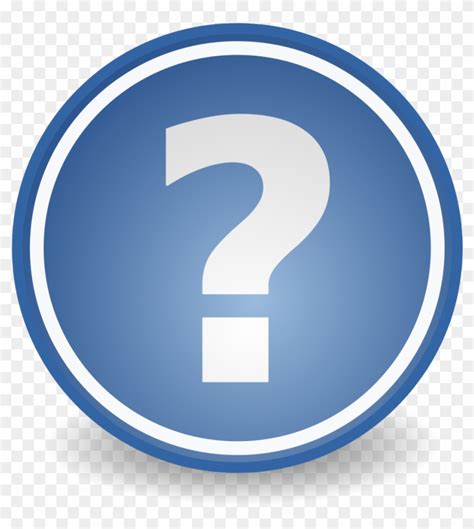 Blue Question Mark - Icon, HD Png Download - 1024x1024(#330651) - PngFind