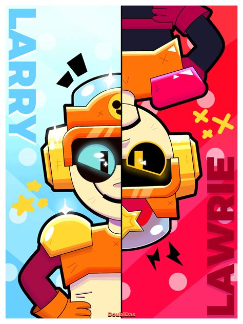 Art of Larry & Lawrie! : r/Brawlstars