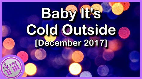 "Baby It's Cold Outside" || [PIANO KARAOKE INSTRUMENTAL COVER] - YouTube