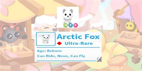 Beli Item Adopt Me Arctic Fox NFR - Adopt Me Roblox Terlengkap dan ...