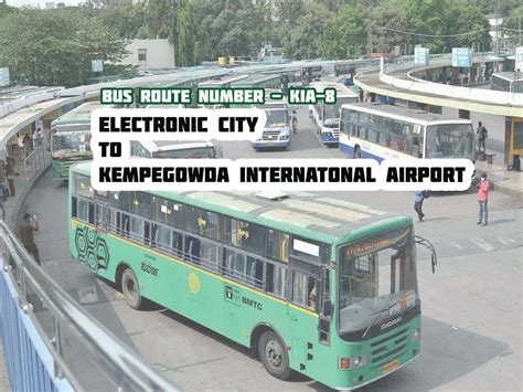 Bangalore BMTC Electronic City Kempegowda International Airport Bus ...