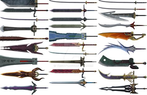 Final Fantasy VII G-Bike Cloud Weapons by Trishty on DeviantArt