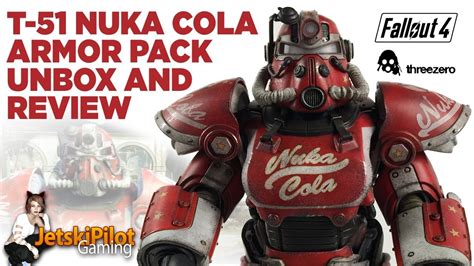 UNBOX & REVIEW: Fallout 4 T-51 Nuka Cola Power Armor Pack - YouTube