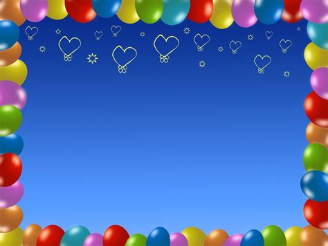 ballons Free PPT Backgrounds for your PowerPoint Templates