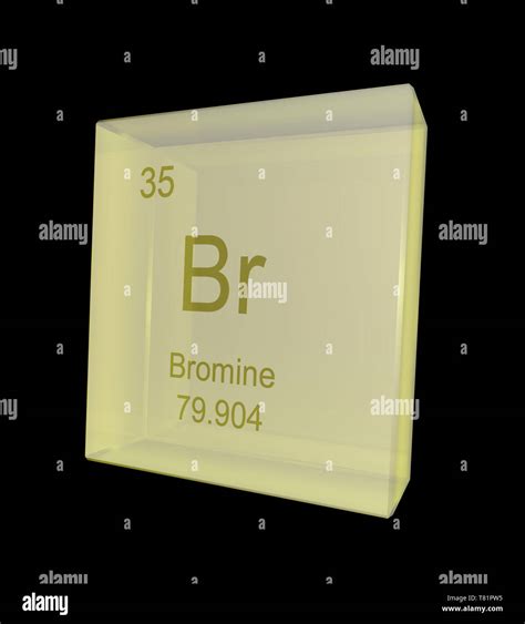 Bromine symbol hi-res stock photography and images - Alamy