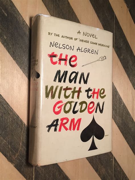 The Man with the Golden Arm by Nelson Algren (hardcover book)