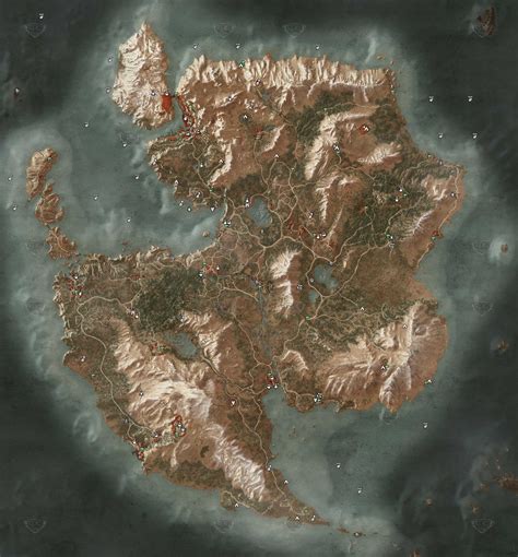 Witcher 3 Skellige Interactive Map