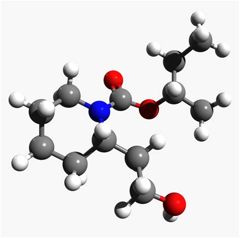 Icaridin 3d Structure - Chemical Structure 3d Png, Transparent Png - kindpng