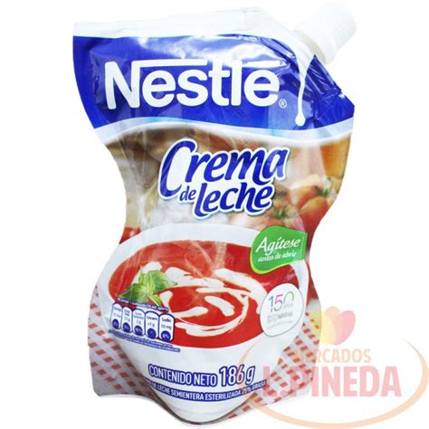 Crema De Leche Nestle X 186 G Sobre