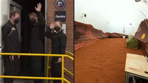 NASA locks four people inside Mars simulator for the next 378 days