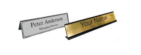 Customised Office Desk Name Plate For Your Office- Desk Name Plates ...