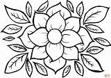 Flower coloring Page  Free Printable Coloring Pages sketch template